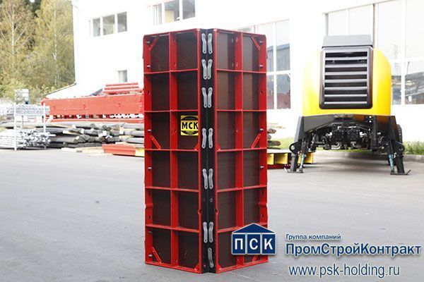 Панель 40x125 мелкощитовой опалубки МСК